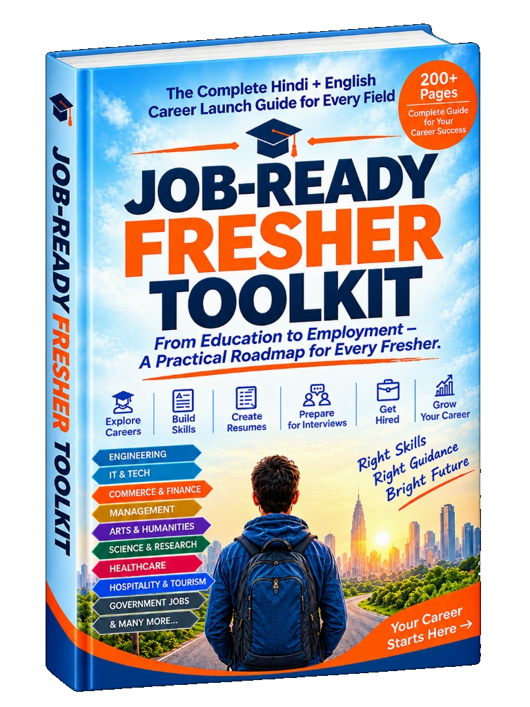 Job-Ready Fresher Toolkit 3D Book Cover